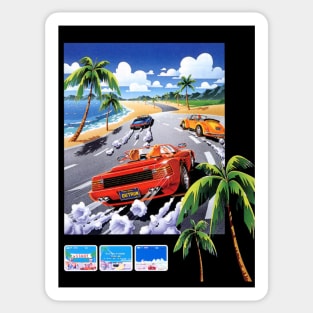 Outrun cover Sticker